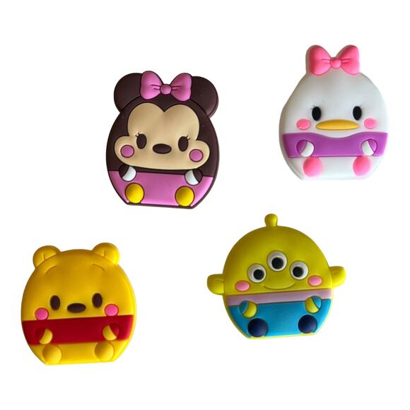 New SHOE CHARMS for Croc Clog Zippers 7PC Mickey Mouse Pooh Bear Buzz Lightyear! - Picture 3 of 6